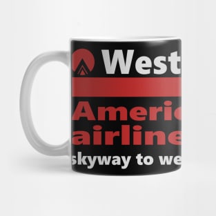 america western airlines Mug